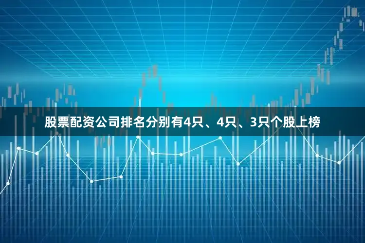 股票配资公司排名分别有4只、4只、3只个股上榜