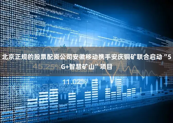 北京正规的股票配资公司安徽移动携手安庆铜矿联合启动“5G+智慧矿山”项目