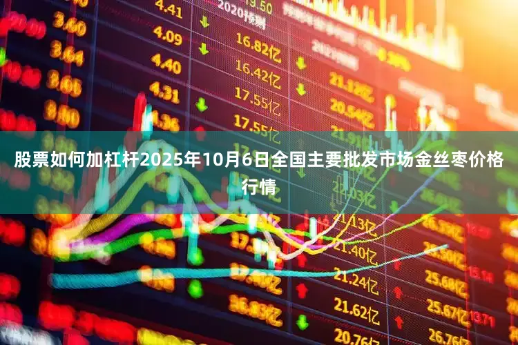 股票如何加杠杆2025年10月6日全国主要批发市场金丝枣价格行情